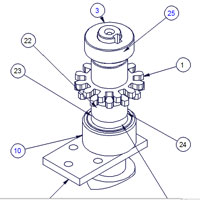 Dibujo de piezas y maquinados en AutoCAD