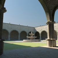 Convento iluminación exterior con 3ds Max